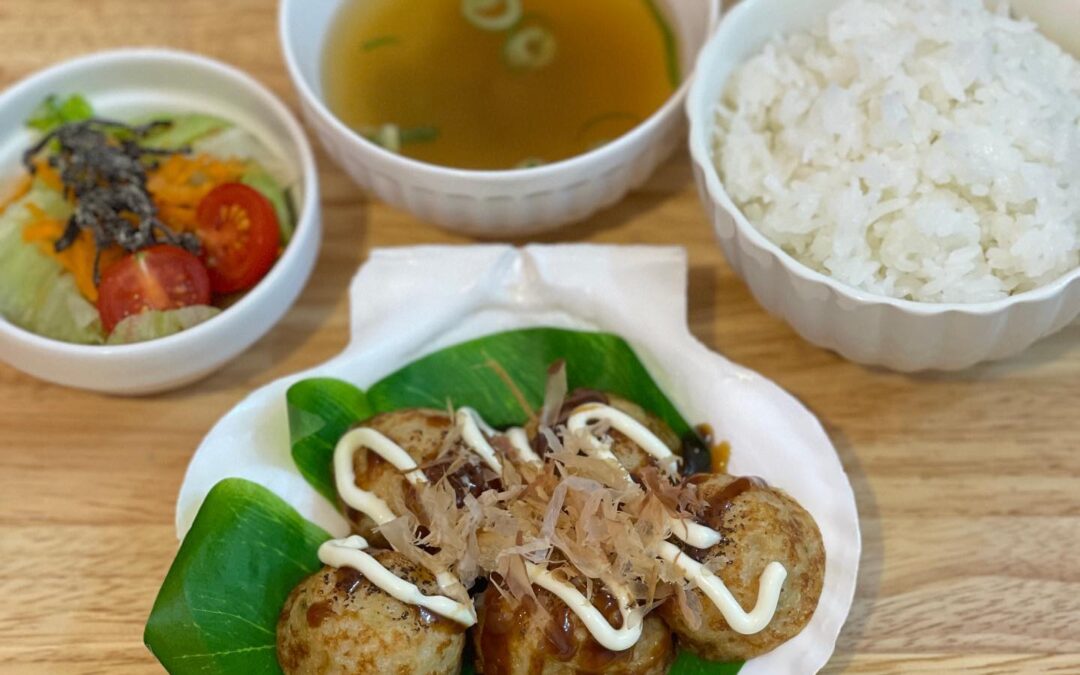 【takoyaki Set meal】
